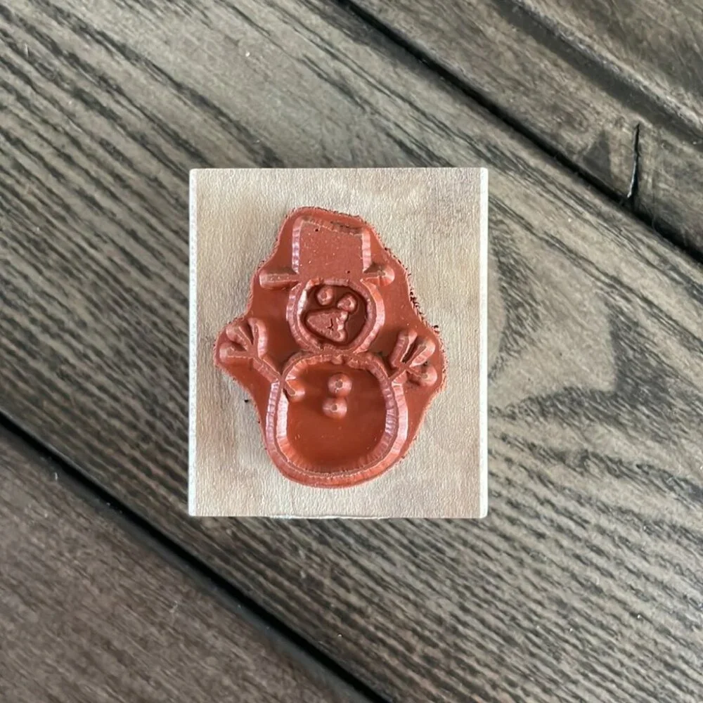 Assorted Christmas Woodblock Stamps